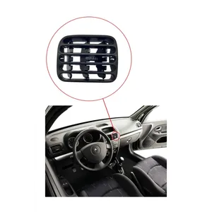 Kaya Plastik KR-444 Clio Tuning Piezas Interiores y Exteriores Rejilla de Ventilación Central Izquierda Negra 7702258279 - Product Image 1