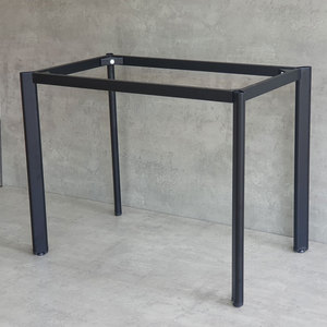 Cadre de table ovale minimaliste en acier pour table de 100x60cm, revêtement poudré HCOC001 - Product Image 3