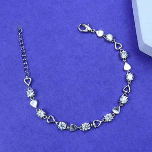 NOVAMART Fine Zarkan Arch <b>Angel</b> Studded Fashion <b>Charm</b> Bracelet Wholesale Export - Product Image 3