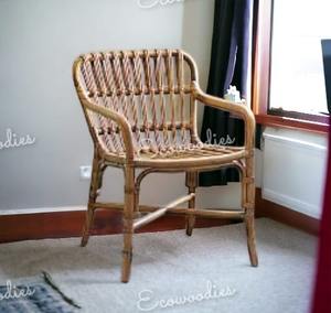 Elegante Patio Muebles Material de ratán Silla de ratán Muebles de jardín Sala de estar Sillas decorativas - Product Image 5