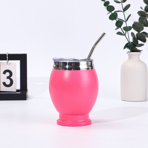 Taza de Mate Argentina de Acero Inoxidable de Doble Pared de 12oz, Vaso Térmico Portátil Moderno y Sencillo, Ideal para Regalo, ¡Venta Caliente! - Product Image 5