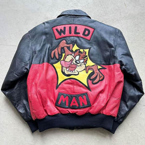 Traje de moda Factory Outlet Street Wear Chaqueta de cuero para hombre El mejor artículo Venta en línea Go Kart Racing Chaqueta de cuero - Product Image 2