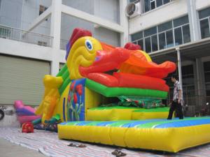 Toboggan gonflable en PVC pour sauts et glisse en extérieur - Product Image 3