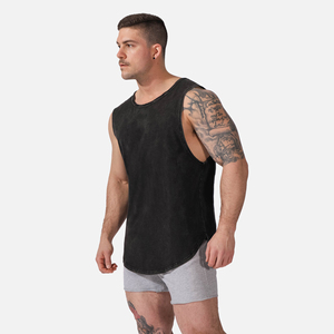 Débardeur de musculation pour homme, musculation, fitness, entraînement, débardeur personnalisé, grande taille, respirant - Product Image 3