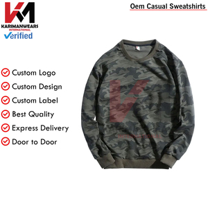 100% sudaderas con capucha de algodón para hombre estilo Hip Hop Streetwear pulóver cordón Puff estampado logotipo personalizado sudaderas para hombres cómodo - Product Image 5