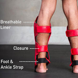 Nouvelle conception de protège-tibias de kickboxing, logo personnalisé, protège-tibias de kickboxing, protège-tibias de kickboxing robuste - Product Image 3
