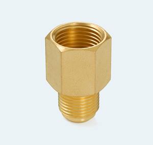 Adaptateur en laiton droit à embout évasé SAE de 1/2 pouce mâle vers 5/8 pouce femelle - Product Image 6