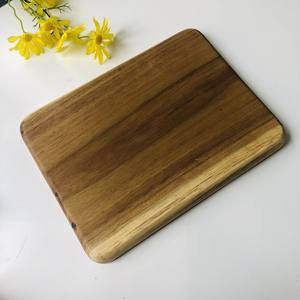 Plateau rectangulaire en bois d'acacia matériau écologique plateau de service de petit déjeuner de Table de nourriture artisanat du VIetnam vente en gros - Product Image 4