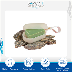 World's Best Exporter Selling Magnetic Suction <b>Cup</b> Type Traveler Ocean Plastic Soap Boxes Dish with Soap <b>Holder</b> at Lowest Price - Product Image 4