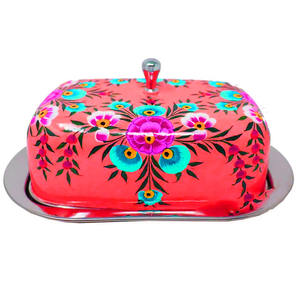 Elegant Handmade <b>Stainless</b> <b>Steel</b> Butter Dish with Antique Detailing Durable Design Eco-friendly Carton Packing - Product Image 5