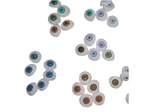 Офтальмологические протезы глаз, искусственные глаза, набор из 25 протезов разных цветов для использования врачом...