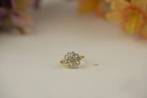 Bague élégante en diamant de laboratoire, taille VS1, certifiée IGI SGL, or, or rose, argent, bijoux de fiançailles et de mariage, Swaroop Diamond, tendance - Product Image 6