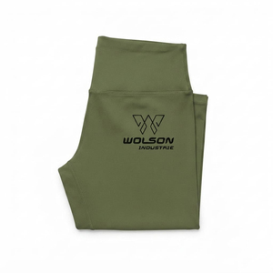 Leggings Deportivos de Cintura Alta para Mujer, Compresión Sólida, Suaves, Elásticos, Ecológicos, Sin Costuras, de Secado Rápido, Tela de Alto Rendimiento para Entrenamiento - Product Image 1