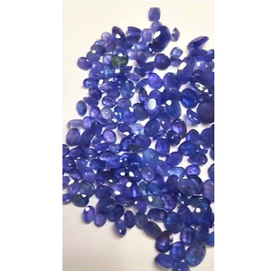 206 pièces naturel bleu tanzanite pierres précieuses en vrac 7x5 à 14x10mm ovale coussin facette 389 Cts Lot US $415 - Product Image 6