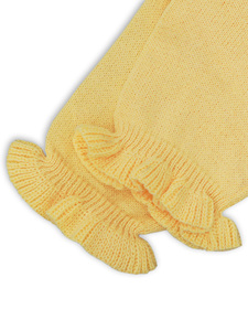 <span class=keywords><strong>Cardigan</strong></span> Corto da <span class=keywords><strong>Donna</strong></span> Vintage Casual in Maglia, Moda Quotidiana per Tutte le Stagioni, <span class=keywords><strong>Giallo</strong></span> Oca, Mezza Manica, con Laccetti, Vestibilità Ampia - Product Image 3