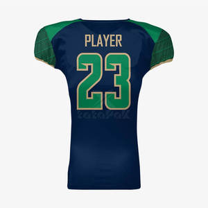 Best Price Plus Size Customized Printed American Football Jersey <b>Short</b> Sleeve Breathable <b>Mesh</b> Fabric Quick Dry Sports Training - Product Image 3