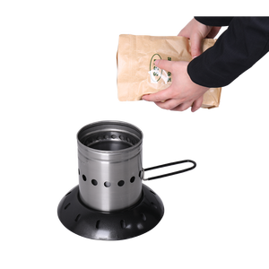 Mini poêle à granulés pour le camping, lanterne à granulés, poêle à granulés portable et durable, cuisinière pour usage extérieur - Product Image 4