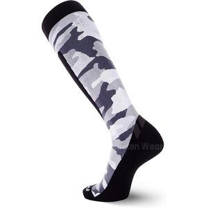 High Quality Custom Made OEM <b>Men</b> Winter Athletic <b>Socks</b> Soft Comfortable <b>Warm</b> Standard Anti-Slip Quick Dry Breathable - Product Image 3
