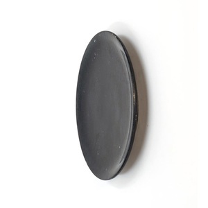 Assiette en marbre noir durable unique Vaisselle décorative pour maisons et restaurants modernes Assiette en pierre élégante à un prix abordable - Product Image 4