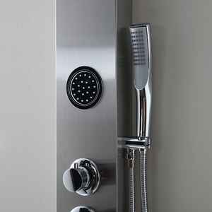 Panel de Ducha Redondo para Baño con Jets de Hidromasaje, Set Premium - Product Image 3