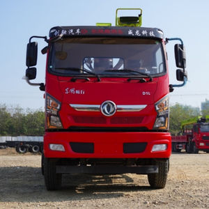 شاحنة رافعة مثبتة على شاحنة نقل ذات سطح مسطح بحمولة ثمانية أطنان وخمسة أقسام - Product Image 3