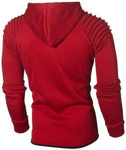 Ensemble de survêtement de sport pour homme en polyester OEM, vêtements de sport athlétiques, sweat à capuche et jogging avec fermeture éclair, tenue de jogging respirante, vêtements de sport actifs, ensemble 2 pièces - Product Image 6