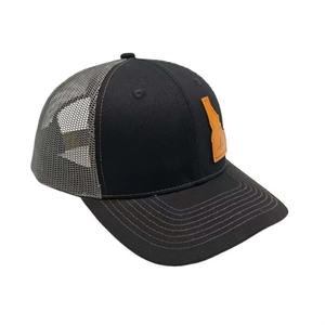 Casquette de baseball pour hommes à 6 panneaux avec logo de broderie personnalisé de haute qualité-Casquette de camionneur avec panneau en maille pour l'extérieur et les voyages - Product Image 2