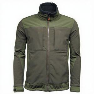 Chaqueta Softshell Viper Camuflaje con Cuello Alto, Cierre Completo con Cremallera, Transpirable, Impermeable, Cortavientos, Ajustable, Estilo Urbano - Product Image 1