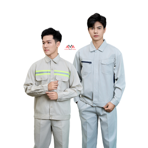 Uniforme de Trabajo para Trabajadores de la Construcción, Talla Grande, Azul y Negro, Ropa de Trabajo para la Industria Petrolera y de Gas - Product Image 3