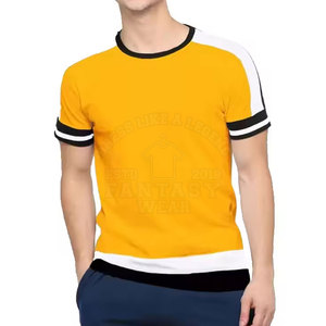 Camiseta de Hombre en Oferta, Moda Casual, Cuello Redondo, Manga Corta, Tejido Transpirable y Ligero, Ropa de Verano, Directo de Fábrica - Product Image 5