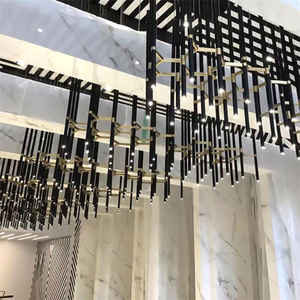 Lustre LED d'intérieur de luxe moderne Nouveau design Pièce décorative artistique de style nordique pour hôtels - Product Image 1