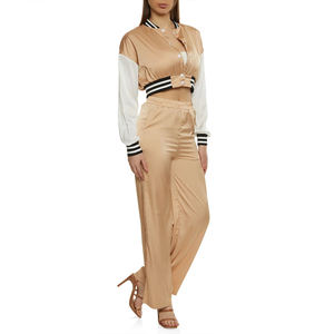 Premium High-Gloss Men's Baseball <b>Jacket</b> 2026 Modern Boxy Fit Lightweight Satin Varsity <b>Jacket</b> Wholesale 2026 Men's Satin <b>Jacket</b> - Product Image 5