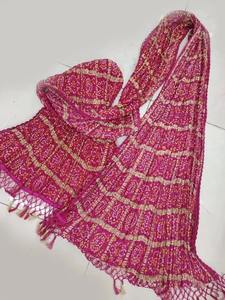 ผ้าพันคอผ้าไหมวินอนดูปุตตาผ้าพันคอขโมยของชาวอินเดียสำหรับงานแต่งงานของขวัญวันฮาโลวีนวันขอบคุณพระเจ้า - Product Image 4