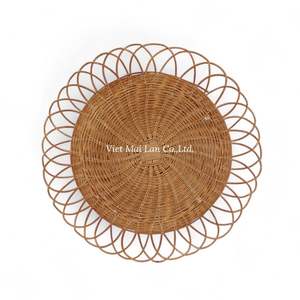 Mantel Individual de Ratán Vietnamita Tradicional al por Mayor, Hecho a Mano con Material Natural para Decoración de Mesa de Comedor y Uso en Servicio - Product Image 3