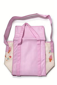 Modern Rpet Non-woven Foldable Portable Insulated Waterproof Large Capacity Eco-Friendly Cooler Bag - Product Image 2