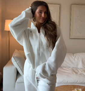 เสื้อมีฮู้ดผ้าฟลีซความหนาซักด้วยกรดมีฮู้ดผ้าฝ้ายโพลีเอสเตอร์ออกแบบโลโก้ได้ตามที่ต้องการ - Product Image 1