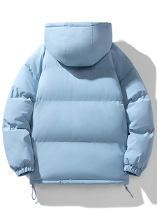 Chaqueta de bombardero de invierno impermeable personalizada de color sólido en blanco simple de nuevo diseño de suministro de fabricante pakistaní para hombres - Product Image 4