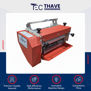 Machine d'impression flexographique semi-automatique en acier doux de qualité supérieure, nouvelle, couleur unique, best-seller, marque THAVE, 60-70 lignes/min - Product Image 2