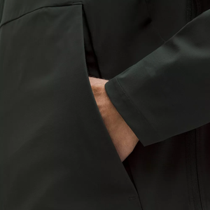 Chaqueta Deportiva Impermeable de Invierno con Capucha Personalizable, Ligera, Cortavientos, Reflectante, con Bolsillos con Cremallera Delanteros - Product Image 5