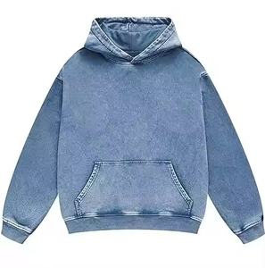 เสื้อฮู้ดผ้าฝรั่งเศสเทอร์รี่สำหรับผู้ชายโอเวอร์ไซส์ซัก3D พิมพ์ลายกรดมีฮู้ดสำหรับฤดูหนาว2025 - Product Image 1