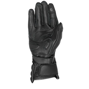Racing 2025 Best PRO Guantes largos de cuero genuino real para motocicleta Hombres Guantes de moto de carreras Nuevos guantes de motocicleta - Product Image 3