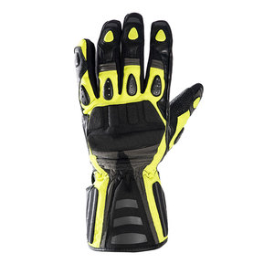 Gants de moto de Protection complète des doigts confortables de haute qualité hommes écran tactile gants de moto en cuir véritable - Product Image 3