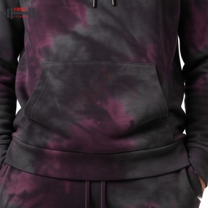 Casual Fashion <b>Set</b> Flared Acid Wash Tracksuit Men Wholesale Wear Two Piece Jogger <b>Set</b> <b>Tie</b> <b>Dye</b> Men's Tracksuit Luxury - Product Image 5