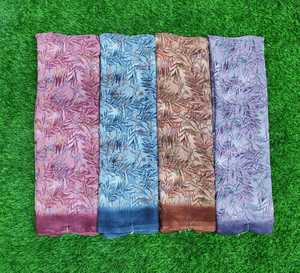 Ropa de uso diario, Sari estampado, Sari sin peso con blusa SAREE, tela suave de la mejor calidad - Product Image 4