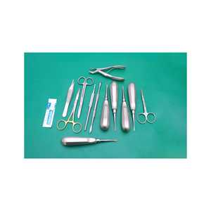 Kit de 23 Piezas de Instrumentos Quirúrgicos Dentales Veterinarios de Acero Inoxidable, Aprobado por CE, Certificado MOL, Herramientas de Extracción Manual - Product Image 4