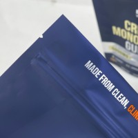 Sacs de poudre de protéines imprimés sur mesure emballage en plastique Fitness poudre pochette debout sac de nourriture refermable à fermeture éclair