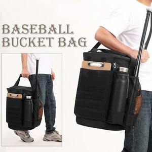 Sac seau d'entraînement de baseball de grande capacité tactique à prix d'usine avec sangle Molle et multi-poches - Product Image 6