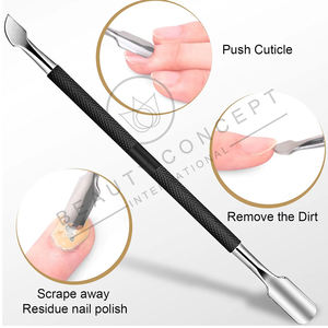 Professional Ergonomic Cuticle Trimmer Cuticle Pusher Nail Cuticle Remover Nipper Stainless Steel Wide Jaw Opening Sharp Blades - Product Image 4