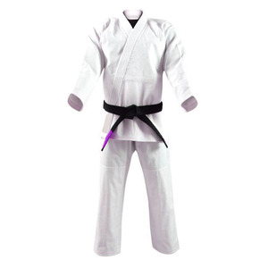 Tenues de karaté professionnelles avec logo frontal, arts martiaux, coton brésilien respirant, séchage rapide - Product Image 3