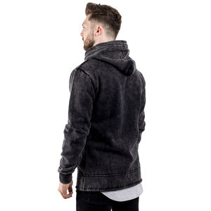 Sweat-shirt à capuche surdimensionné 100% coton de haute qualité pour hommes avec impression personnalisée - Product Image 4